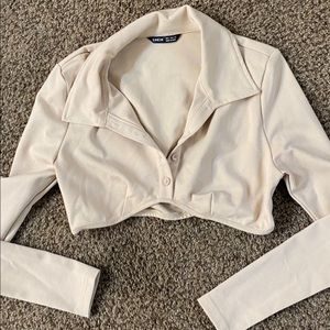 Long sleeve crop top